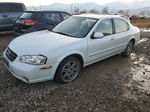 2000 Nissan Maxima Gle White vin: JN1CA31D4YT700386