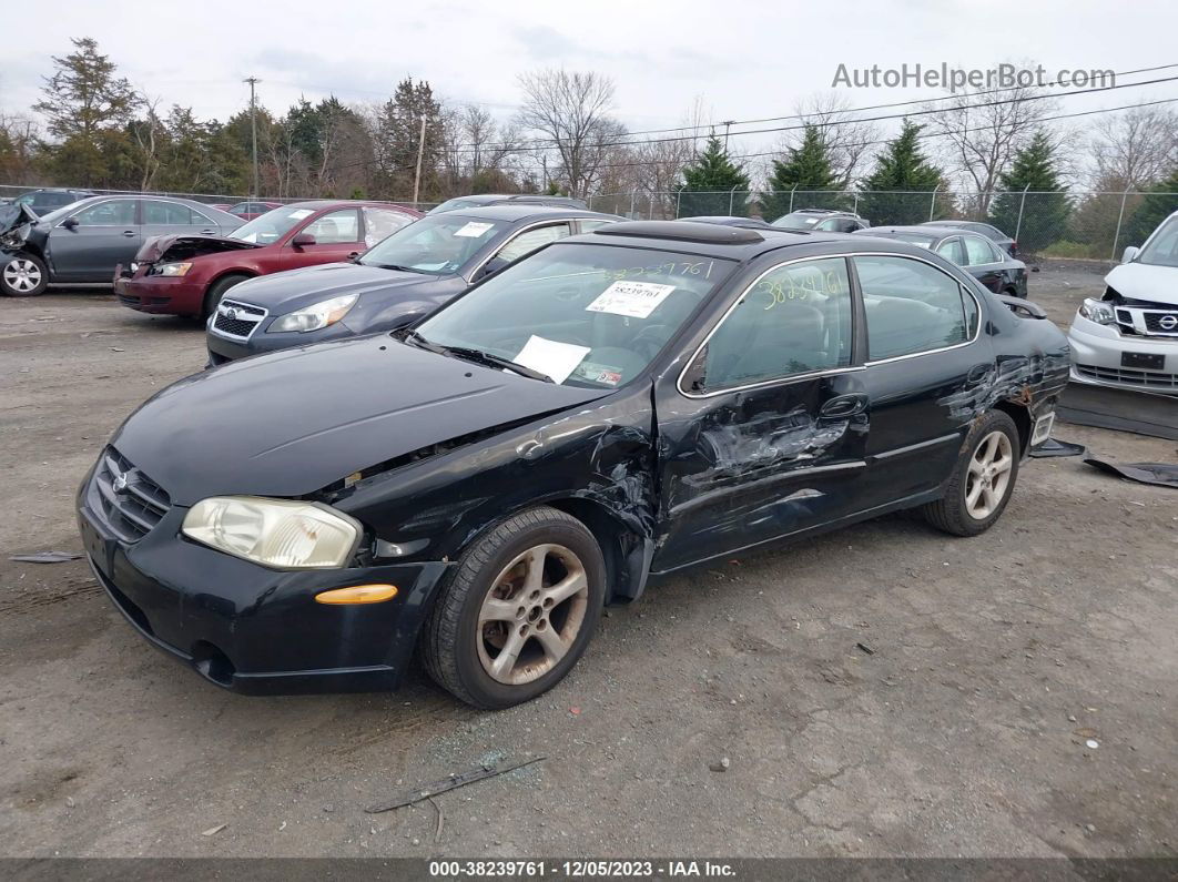 2000 Nissan Maxima Gxe/gle/se Черный vin: JN1CA31D4YT709864