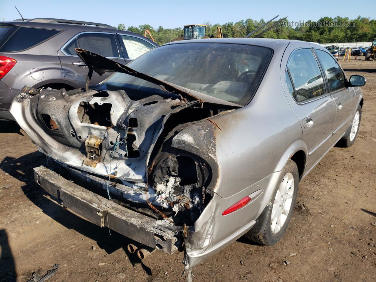 2000 Nissan Maxima Gle Gray vin: JN1CA31D4YT715616