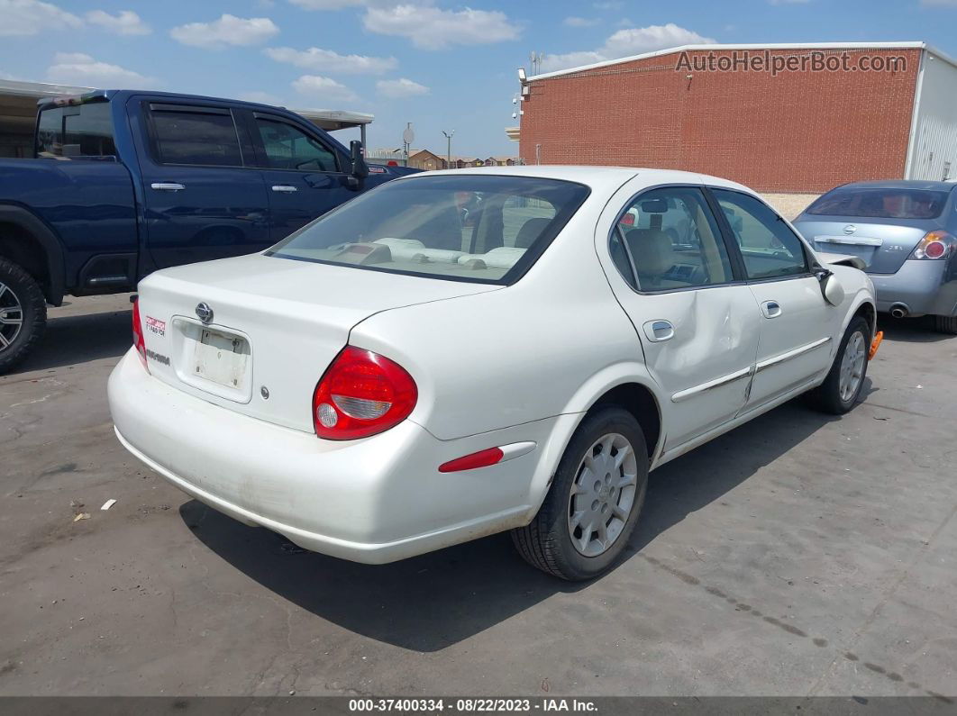 2000 Nissan Maxima Gxe/se/gle White vin: JN1CA31D4YT739463