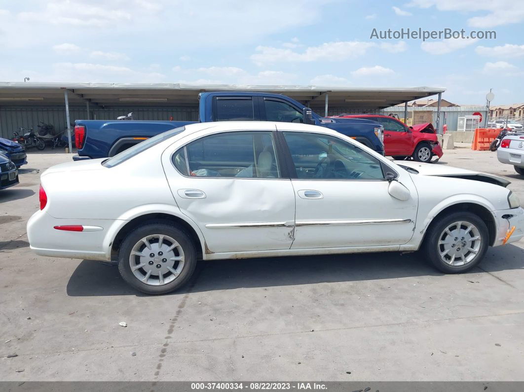 2000 Nissan Maxima Gxe/se/gle White vin: JN1CA31D4YT739463