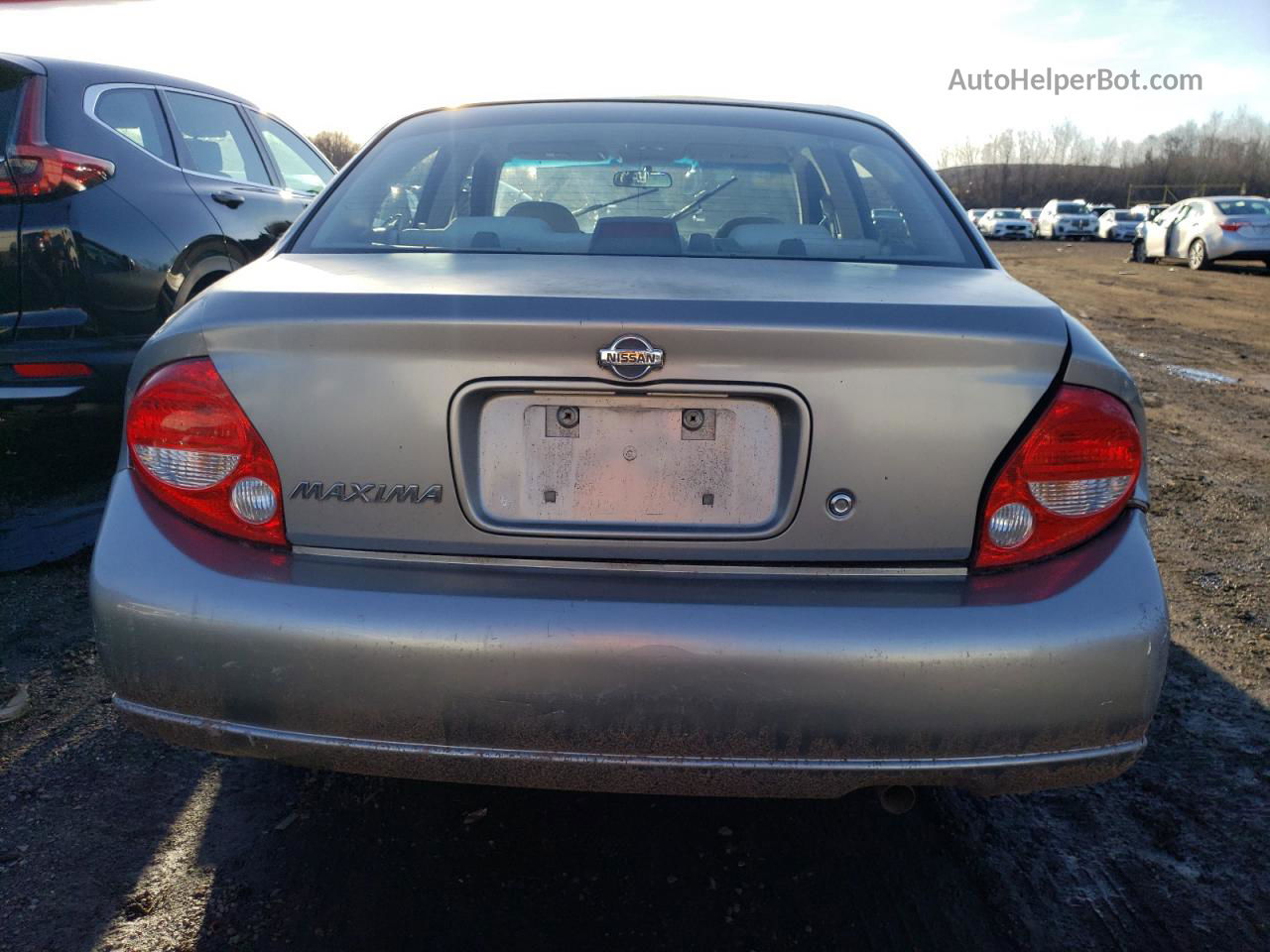 2000 Nissan Maxima Gle Серебряный vin: JN1CA31D4YT753864