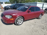 2000 Nissan Maxima Gle Burgundy vin: JN1CA31D5YT519457