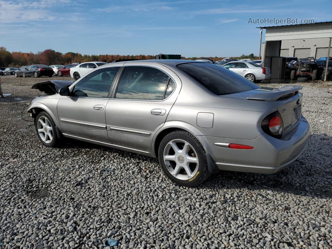 2000 Nissan Maxima Gle Silver vin: JN1CA31D5YT534492