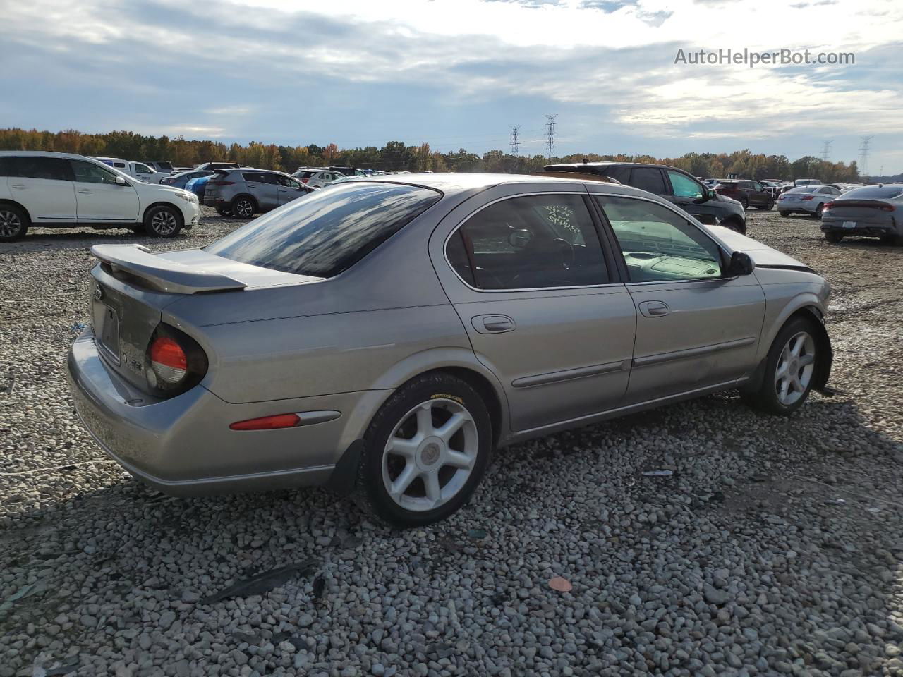 2000 Nissan Maxima Gle Silver vin: JN1CA31D5YT534492