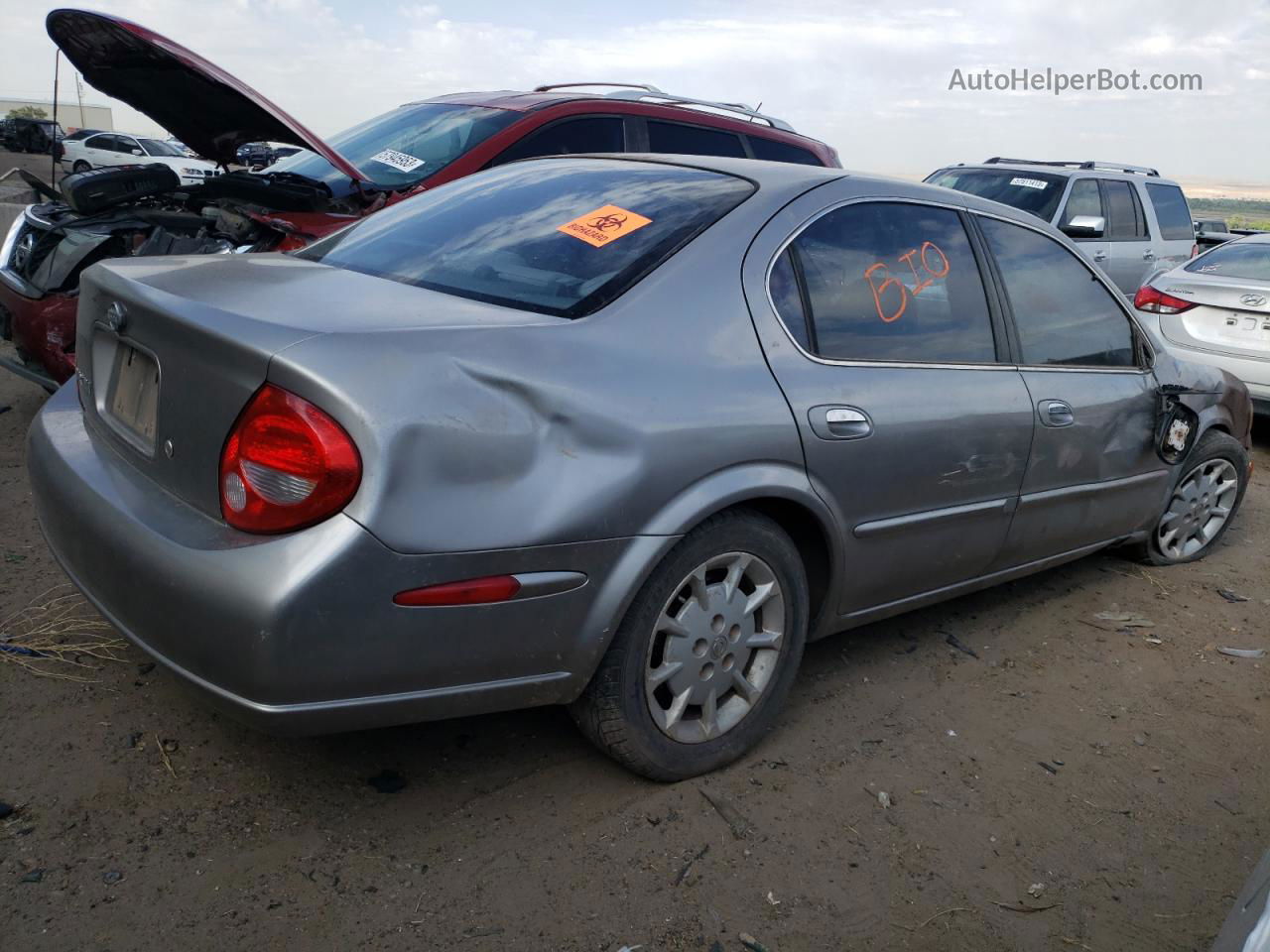 2000 Nissan Maxima Gle Серый vin: JN1CA31D5YT553897