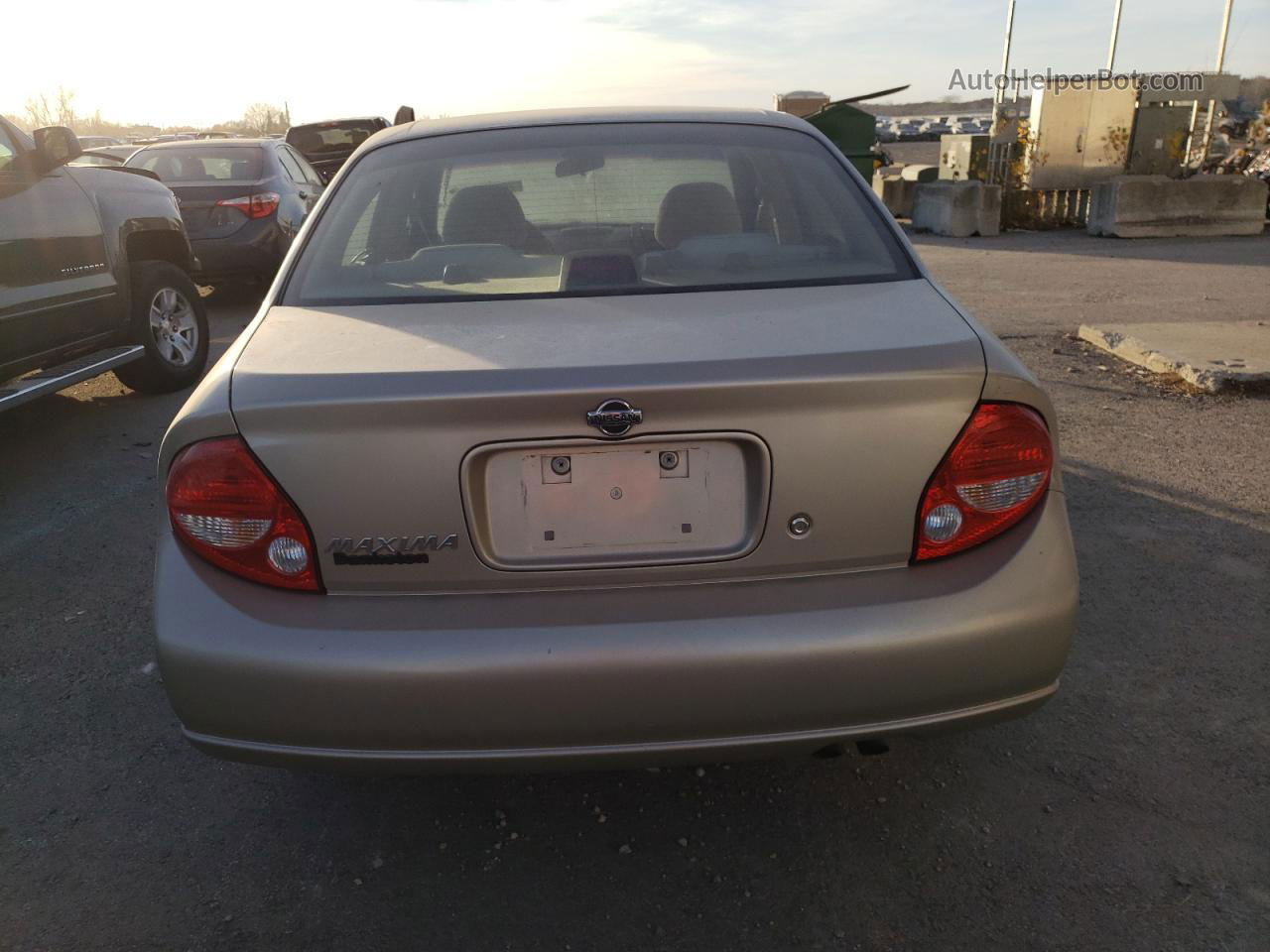 2000 Nissan Maxima Gle Gray vin: JN1CA31D5YT715124