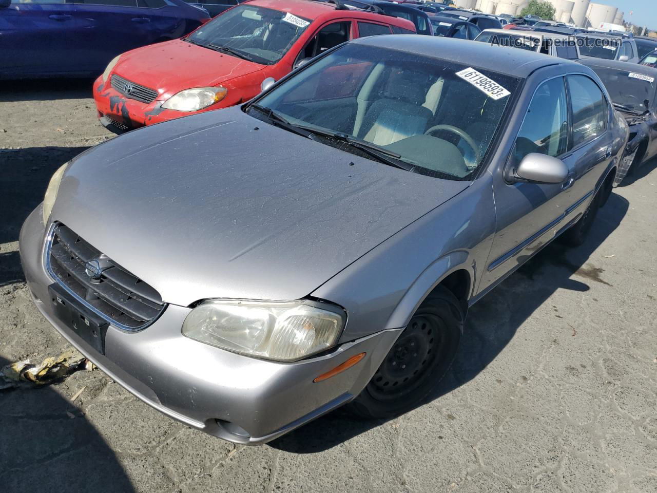 2000 Nissan Maxima Gle Gray vin: JN1CA31D5YT747538