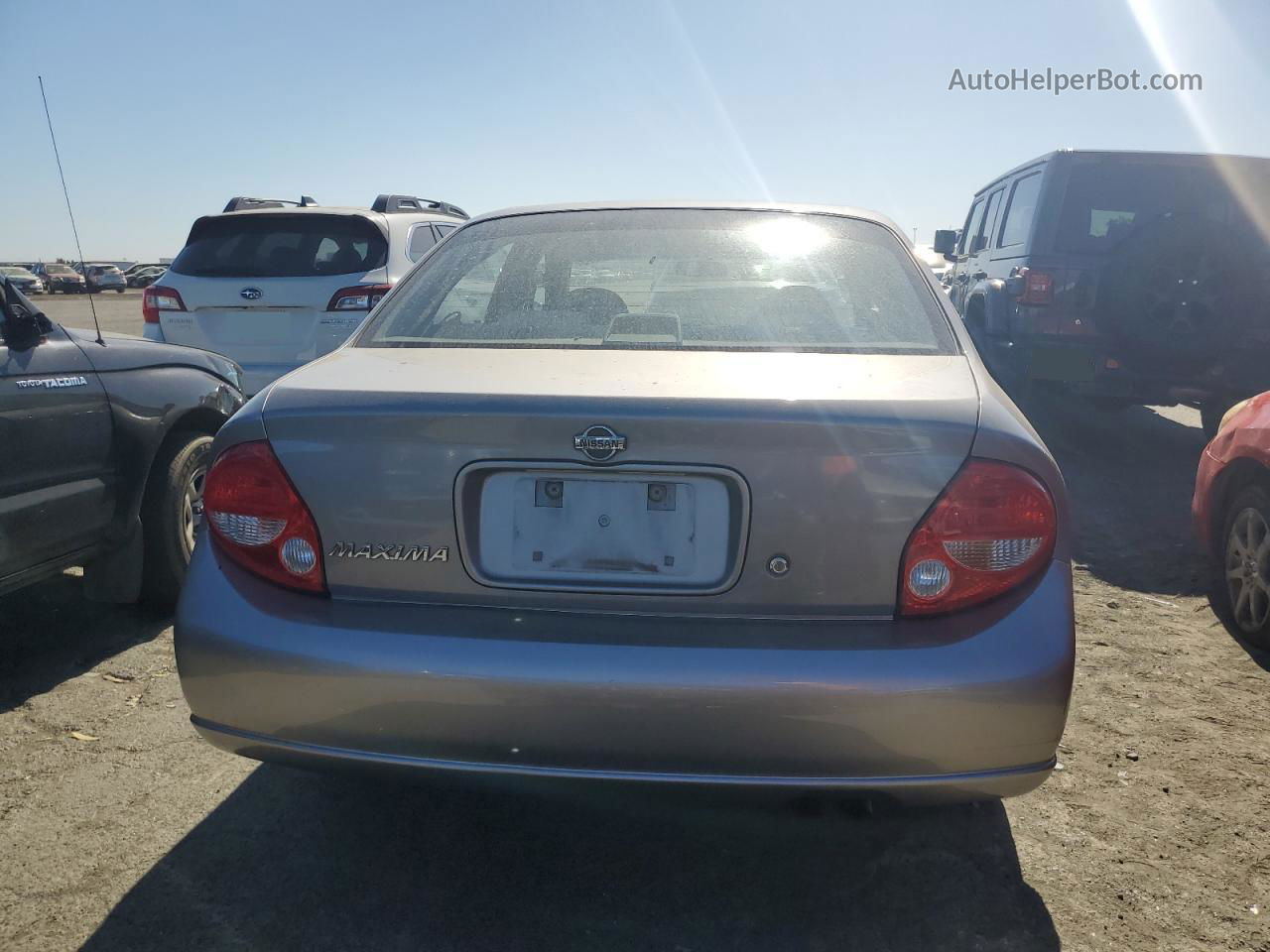 2000 Nissan Maxima Gle Gray vin: JN1CA31D5YT747538