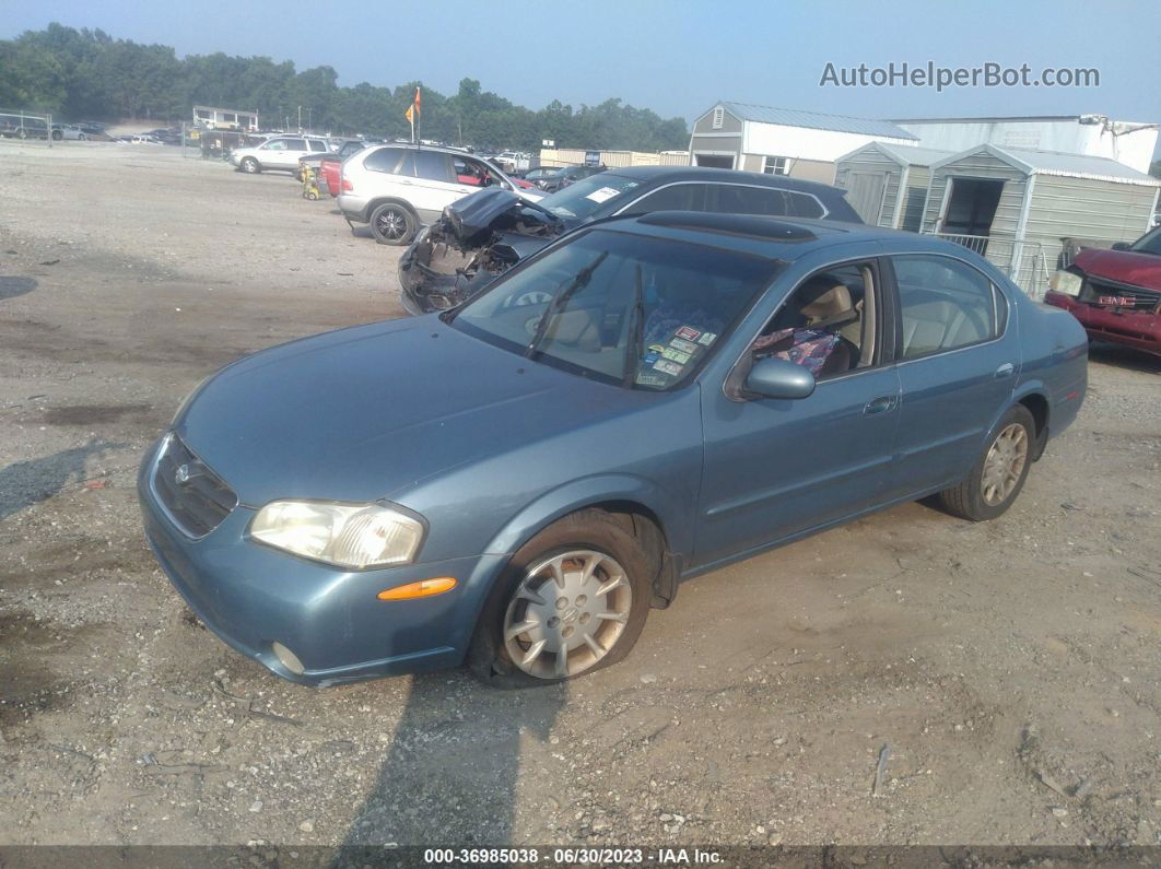 2000 Nissan Maxima Gxe/se/gle Blue vin: JN1CA31D6YT500691