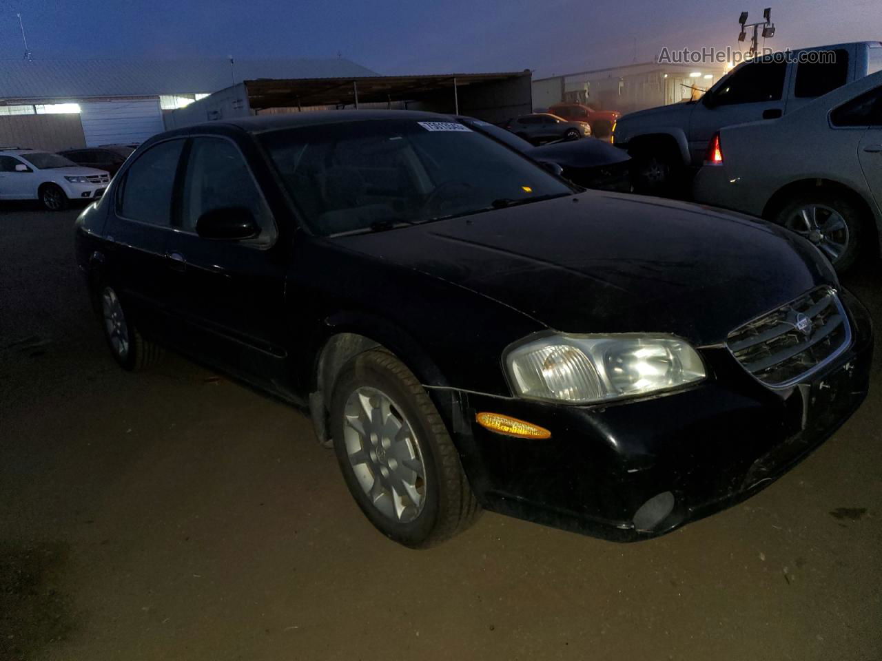 2000 Nissan Maxima Gle Black vin: JN1CA31D6YT504126