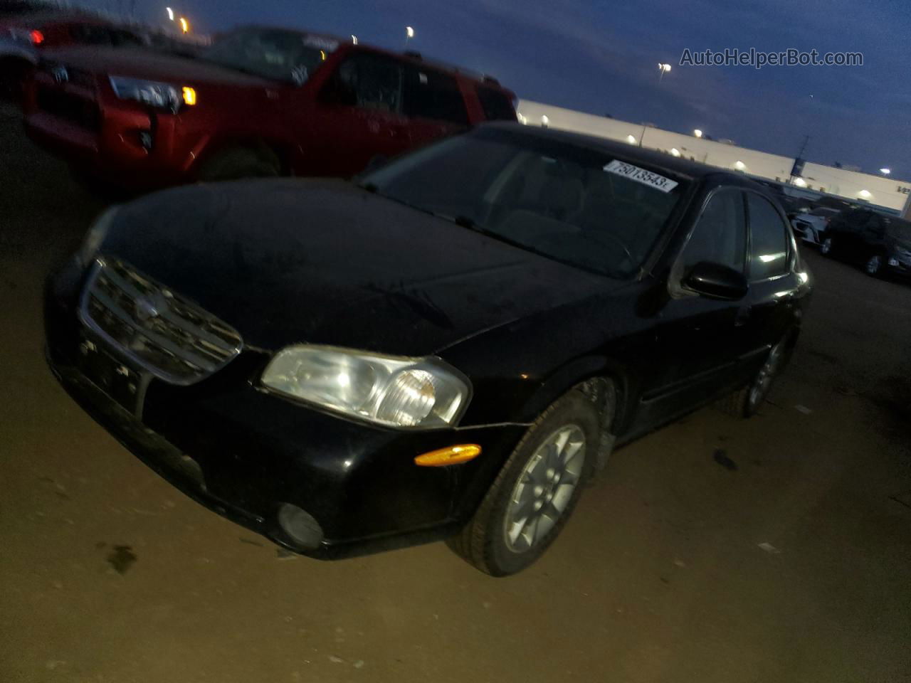 2000 Nissan Maxima Gle Black vin: JN1CA31D6YT504126