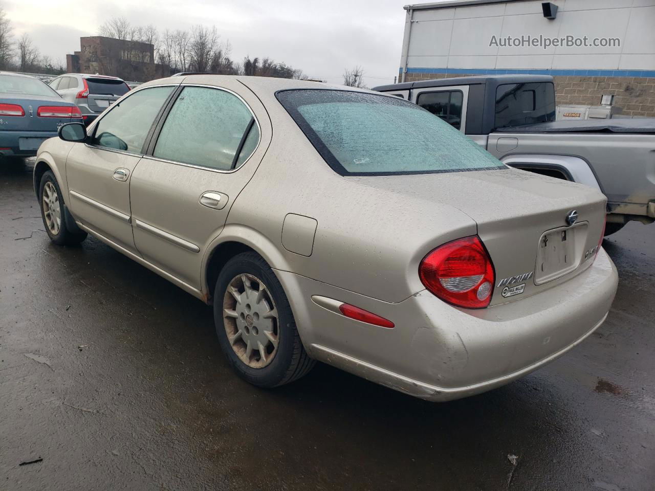 2000 Nissan Maxima Gle Beige vin: JN1CA31D6YT703371