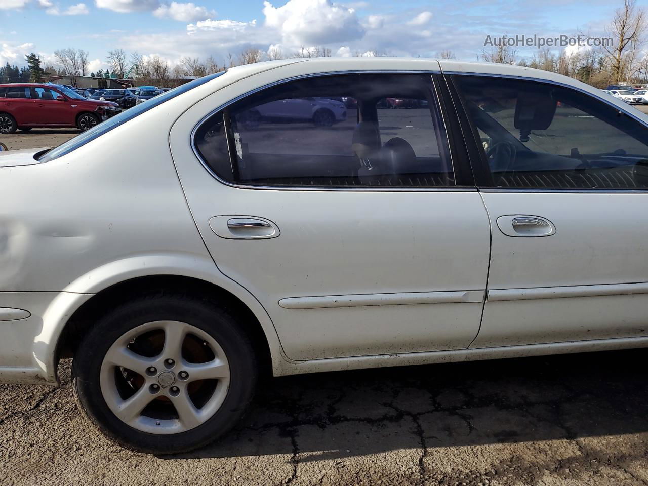 2000 Nissan Maxima Gle White vin: JN1CA31D6YT718047