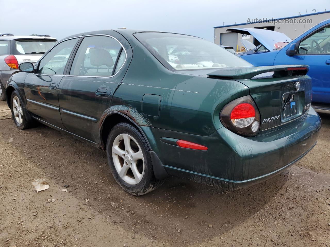 2000 Nissan Maxima Gle Green vin: JN1CA31D6YT718307