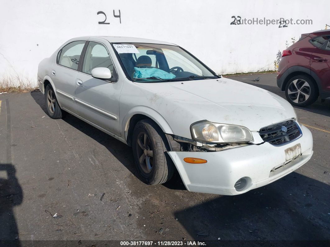 2000 Nissan Maxima Gxe/gle/se White vin: JN1CA31D6YT748603