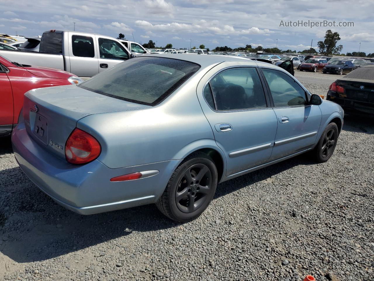 2000 Nissan Maxima Gle Blue vin: JN1CA31D6YT749105