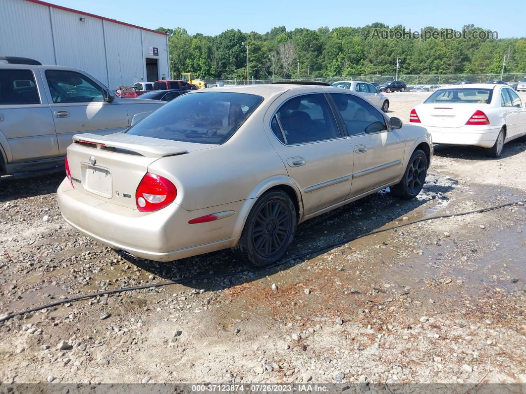 2000 Nissan Maxima Se Gold vin: JN1CA31D7YT533134