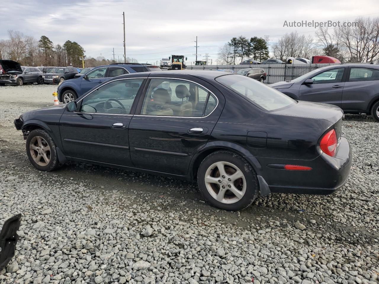 2000 Nissan Maxima Gle Black vin: JN1CA31D7YT534655