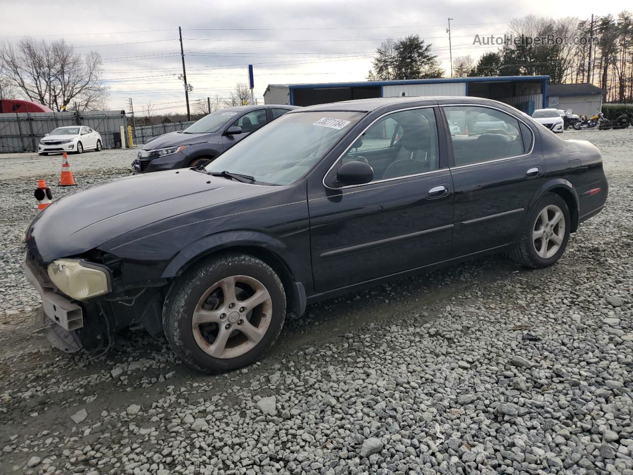 2000 Nissan Maxima Gle Black vin: JN1CA31D7YT534655