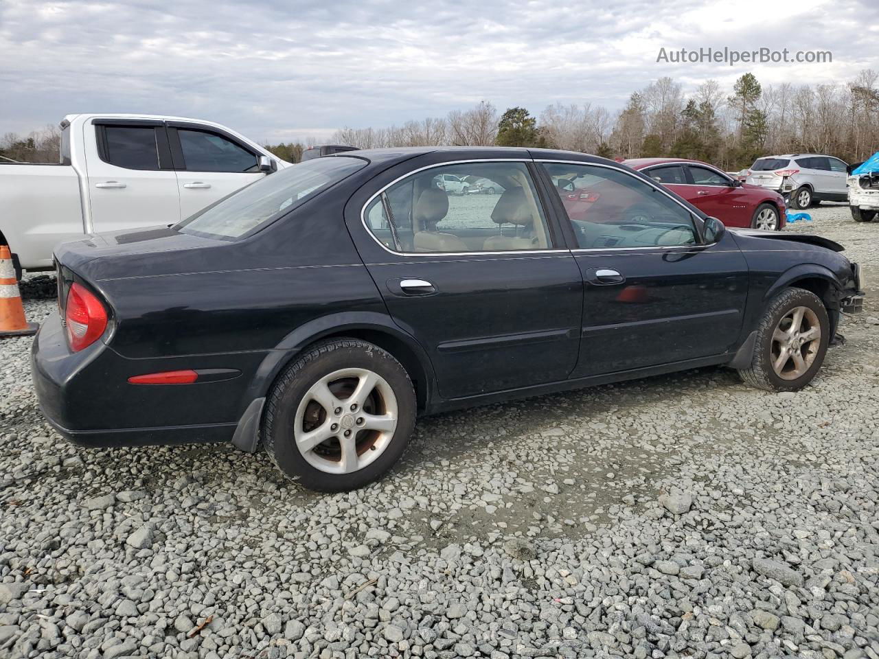 2000 Nissan Maxima Gle Black vin: JN1CA31D7YT534655