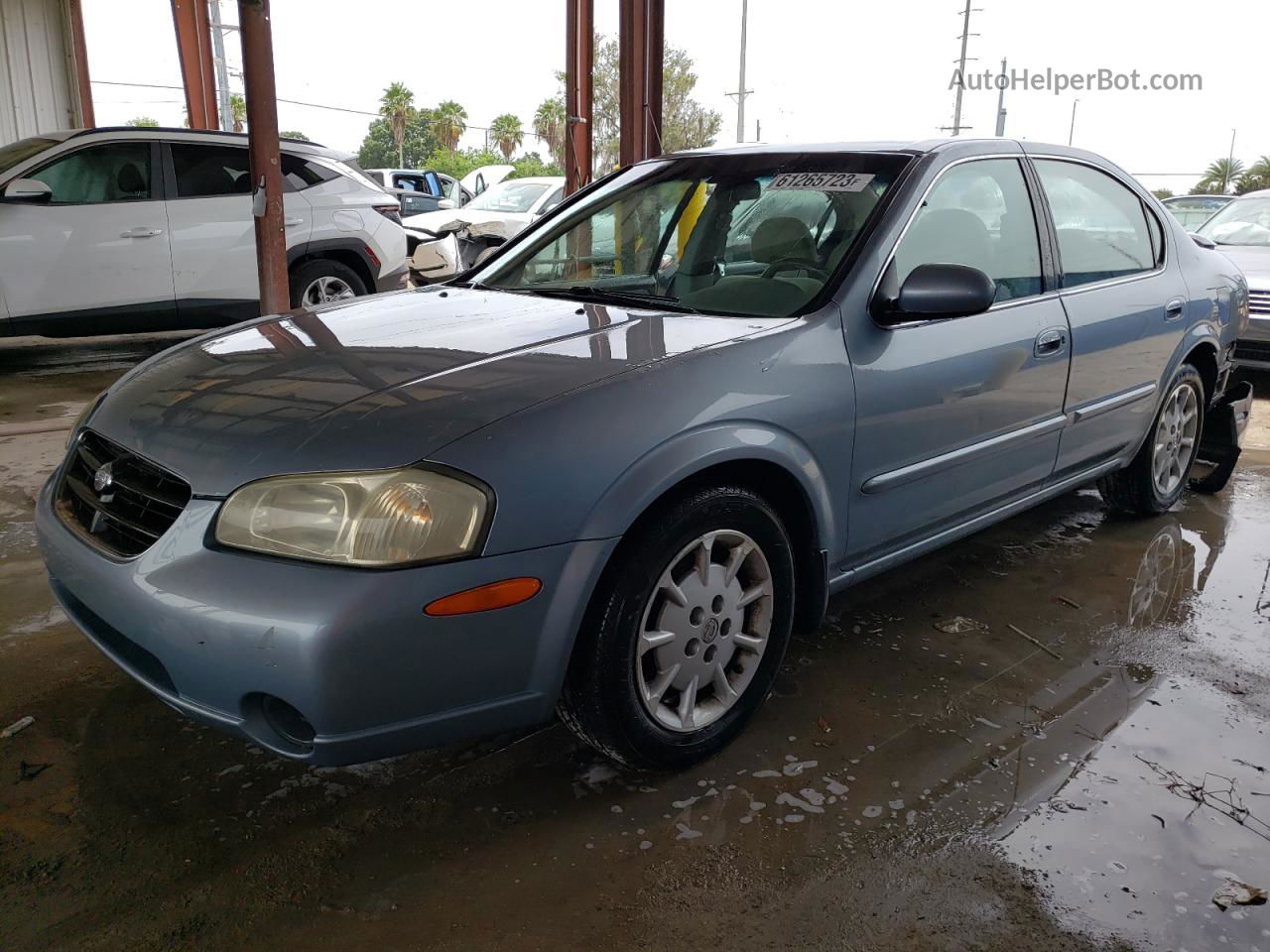 2000 Nissan Maxima Gle Blue vin: JN1CA31D7YT545560