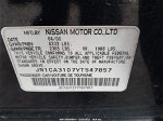 2000 Nissan Maxima Gle/gxe/se Black vin: JN1CA31D7YT547857