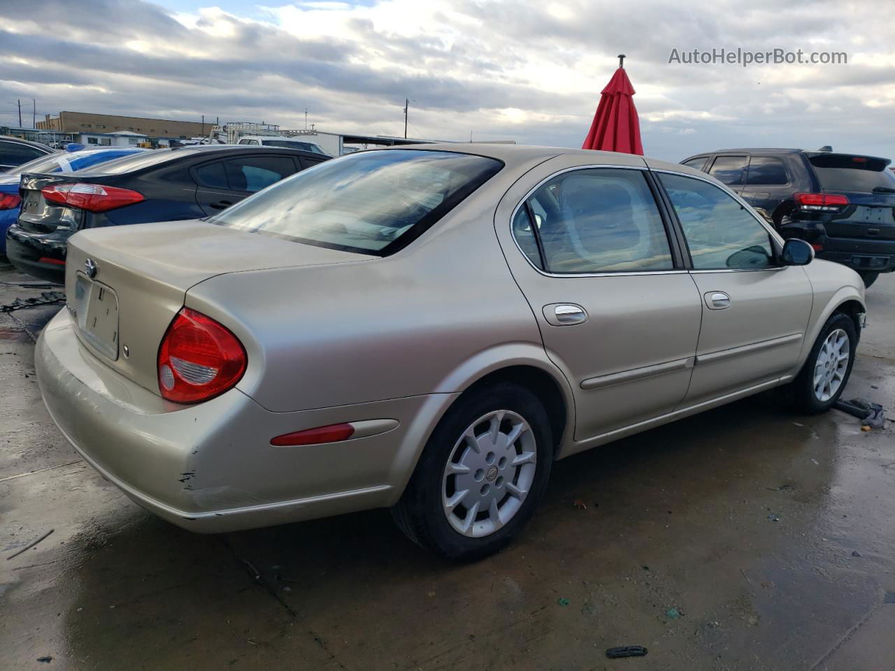 2000 Nissan Maxima Gle Gold vin: JN1CA31D7YT704111