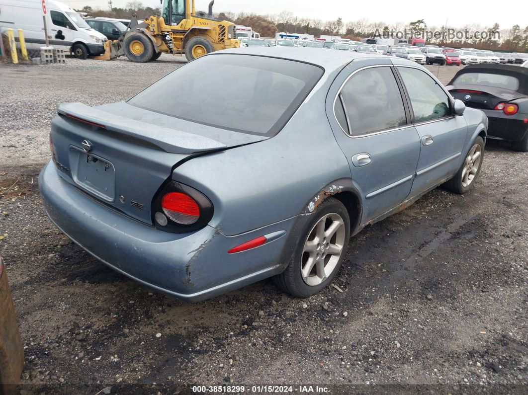 2000 Nissan Maxima Gle/gxe/se Blue vin: JN1CA31D7YT752725