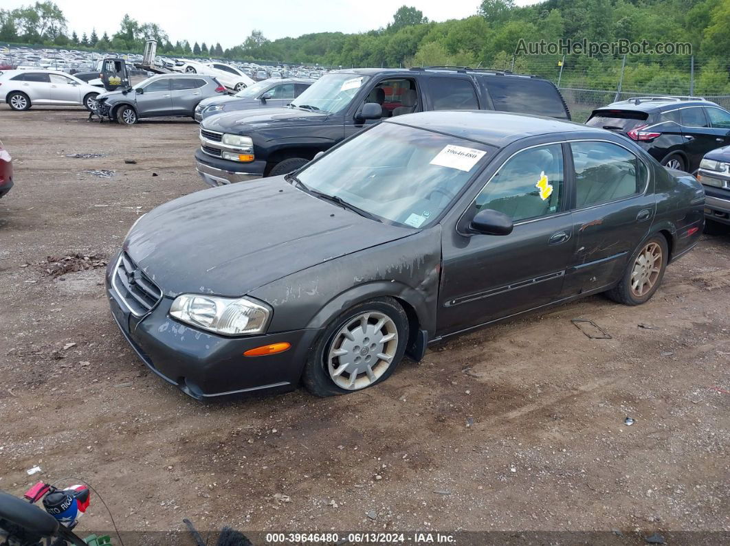 2000 Nissan Maxima Gle/gxe/se Gray vin: JN1CA31D8YT521669