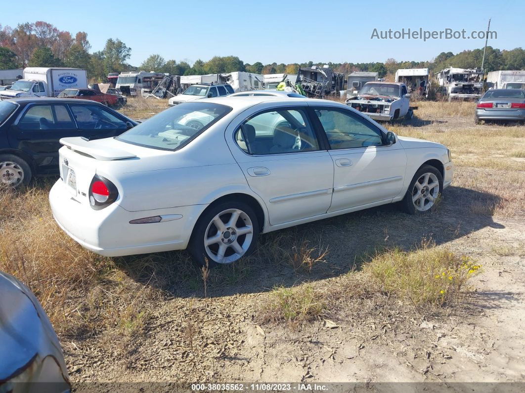 2000 Nissan Maxima Gle/gxe/se Белый vin: JN1CA31D8YT524183