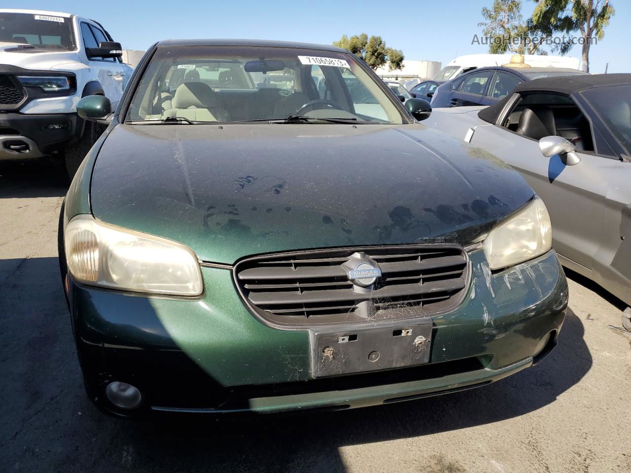 2000 Nissan Maxima Gle Green vin: JN1CA31D8YT546698