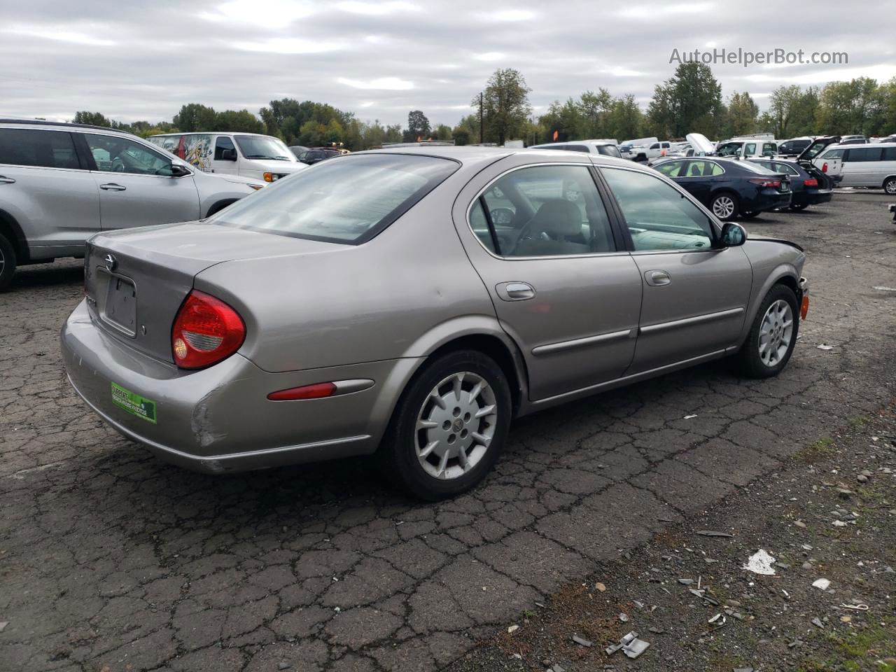 2000 Nissan Maxima Gle Silver vin: JN1CA31D8YT742298