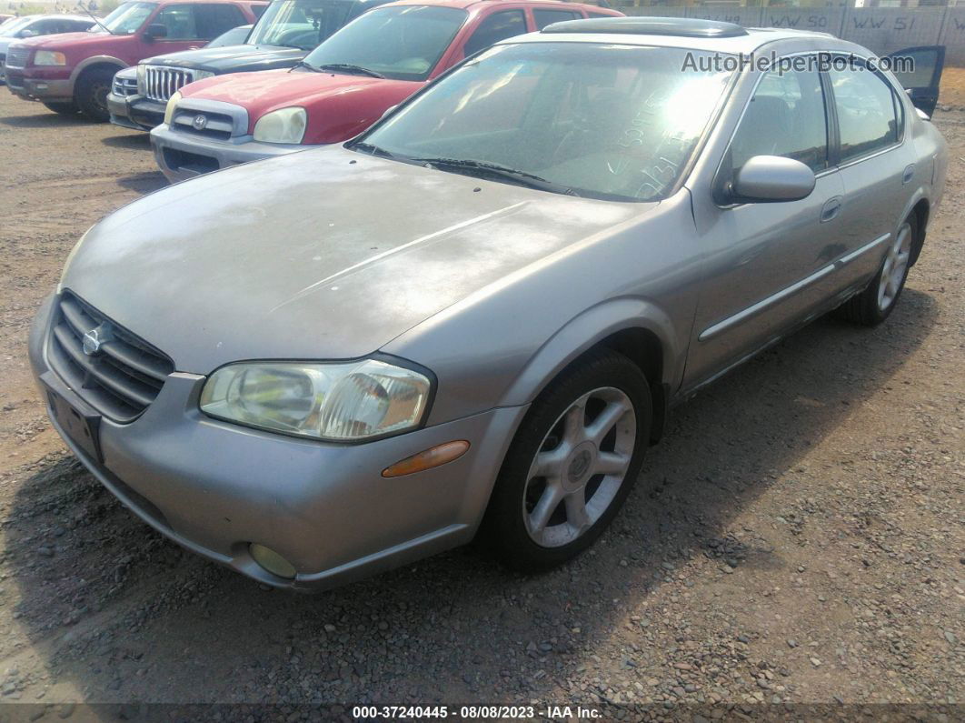 2000 Nissan Maxima Gxe/se/gle Silver vin: JN1CA31D9YT529750