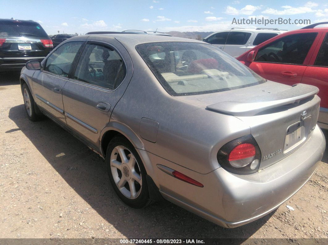 2000 Nissan Maxima Gxe/se/gle Silver vin: JN1CA31D9YT529750