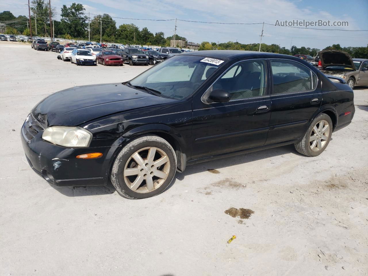 2000 Nissan Maxima Gle Black vin: JN1CA31D9YT756694