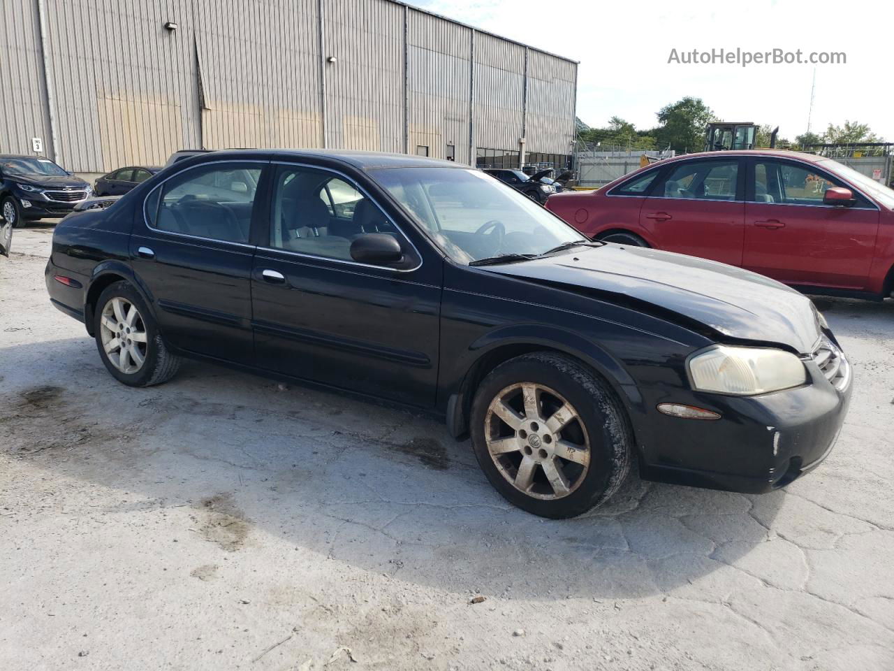 2000 Nissan Maxima Gle Black vin: JN1CA31D9YT756694