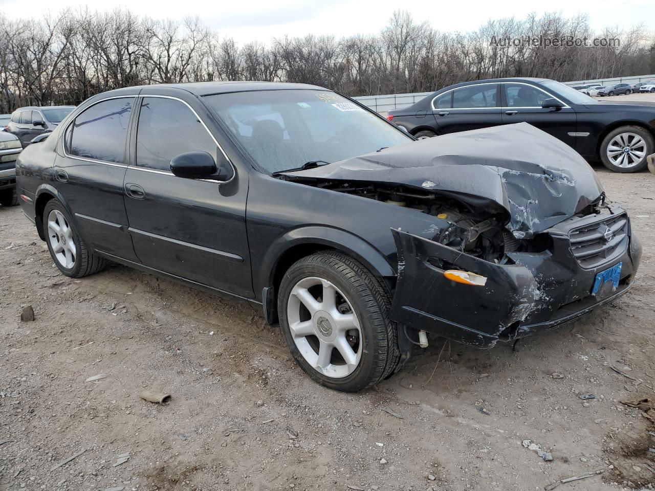 2000 Nissan Maxima Gle Black vin: JN1CA31DXYT525819