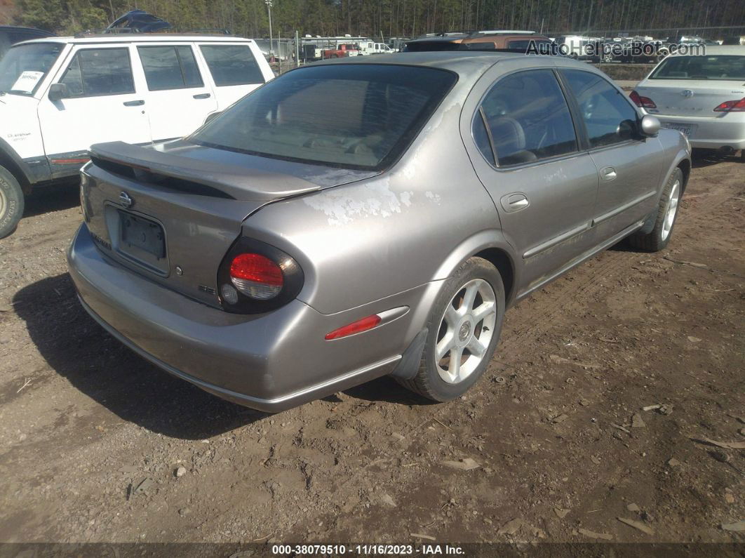 2000 Nissan Maxima Gle/gxe/se Silver vin: JN1CA31DXYT535749