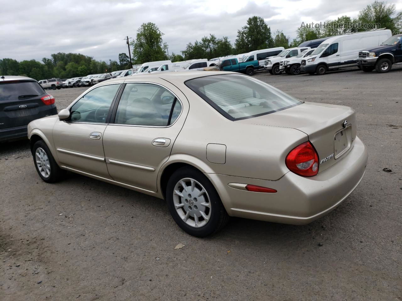 2000 Nissan Maxima Gle Gold vin: JN1CA31DXYT728449