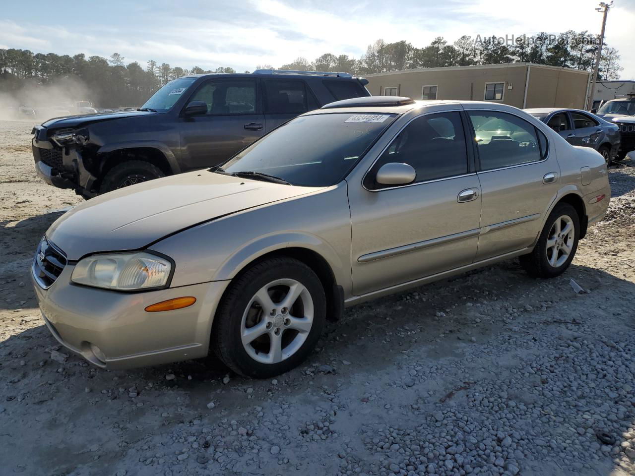 2000 Nissan Maxima Gle Gold vin: JN1CA31DXYT740732