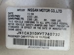 2000 Nissan Maxima Gle Золотой vin: JN1CA31DXYT740732