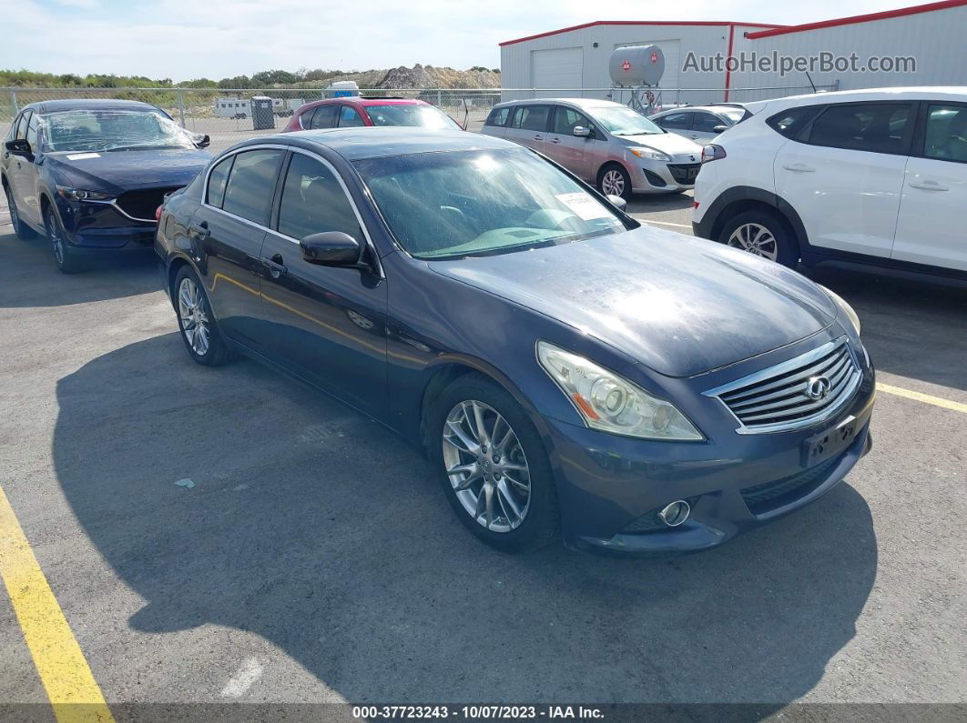 2011 Infiniti G37 Sedan Journey Серый vin: JN1CV6AP0BM301606