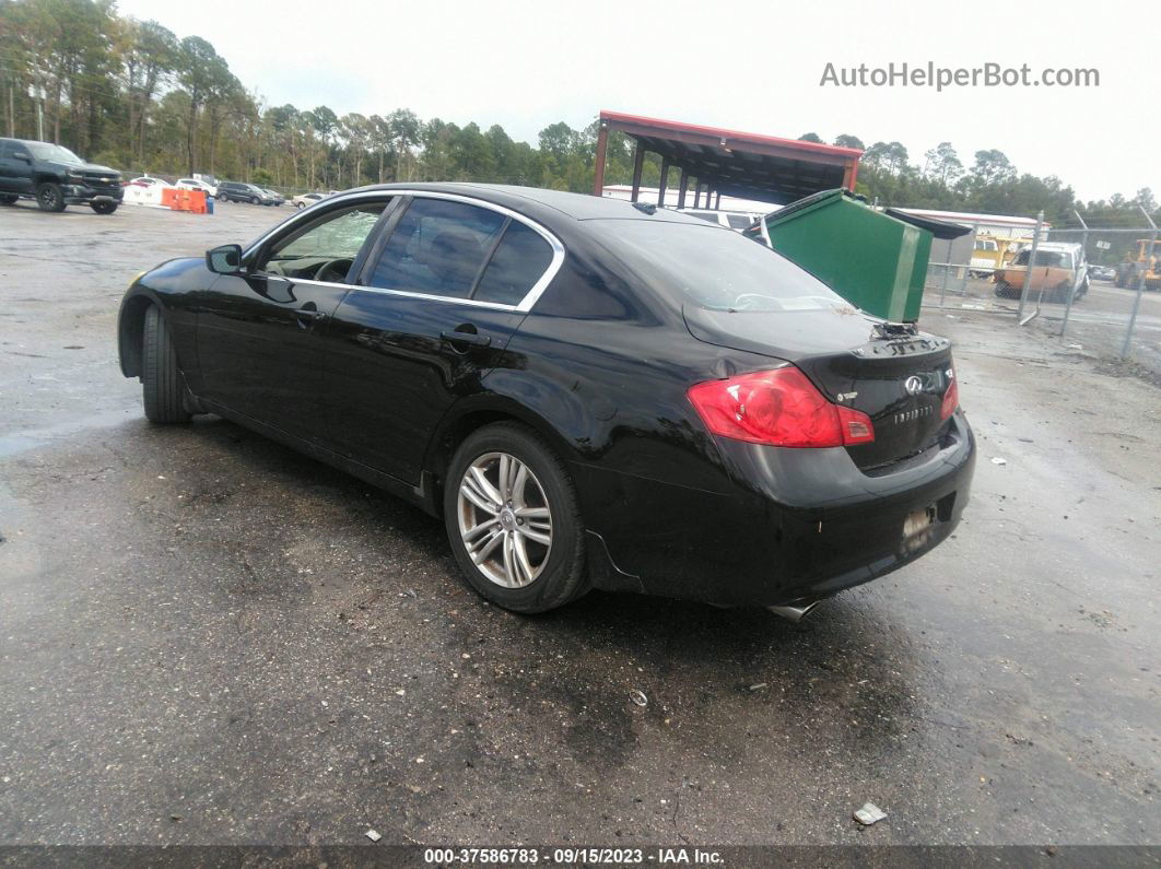 2011 Infiniti G37 Sedan Journey Black vin: JN1CV6AP0BM503510