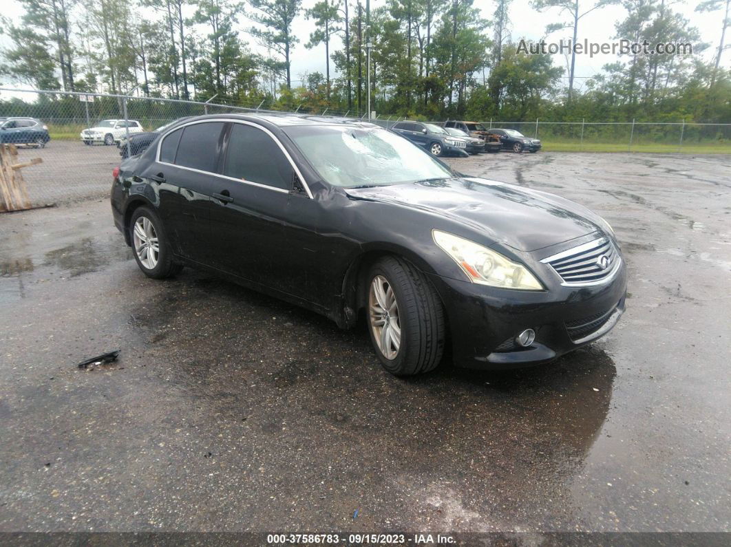 2011 Infiniti G37 Sedan Journey Black vin: JN1CV6AP0BM503510