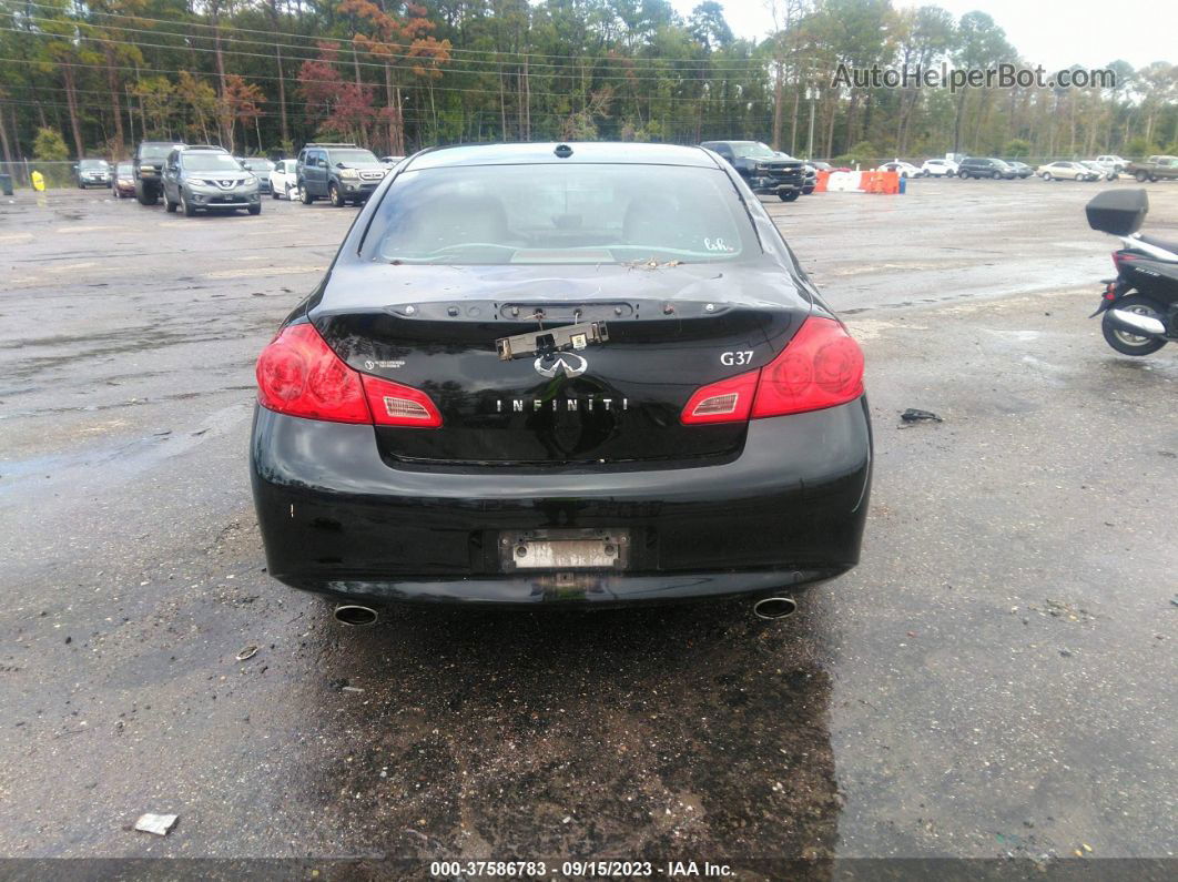 2011 Infiniti G37 Sedan Journey Black vin: JN1CV6AP0BM503510