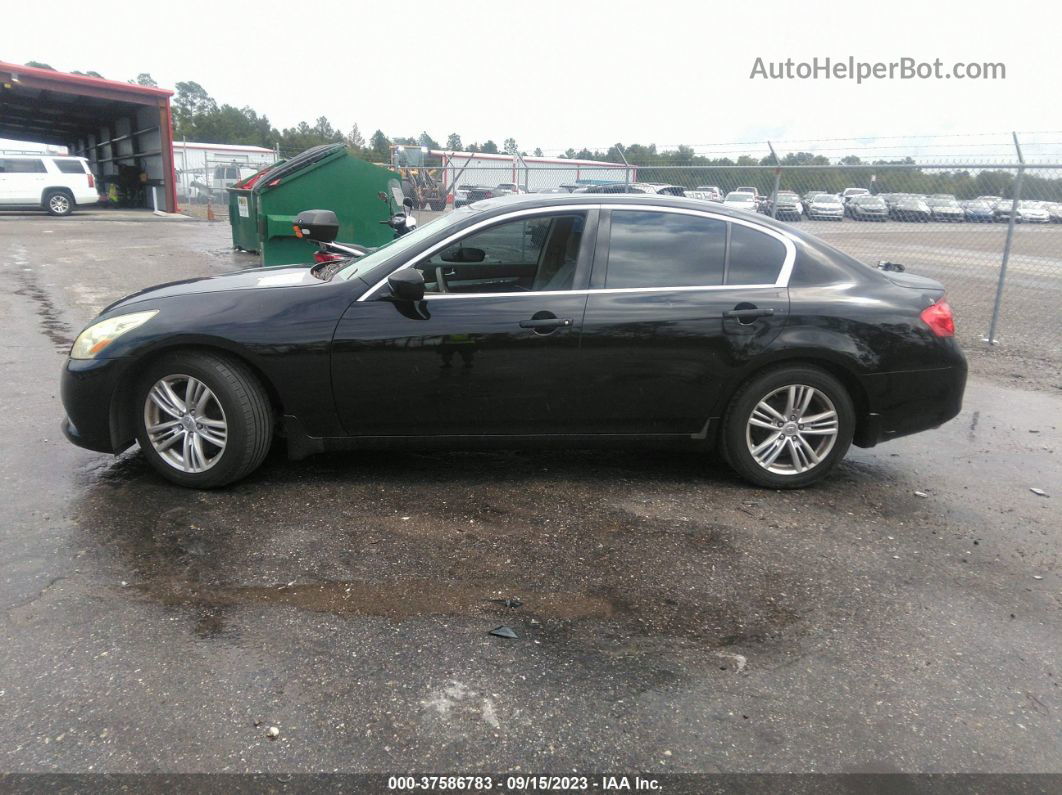 2011 Infiniti G37 Sedan Journey Black vin: JN1CV6AP0BM503510