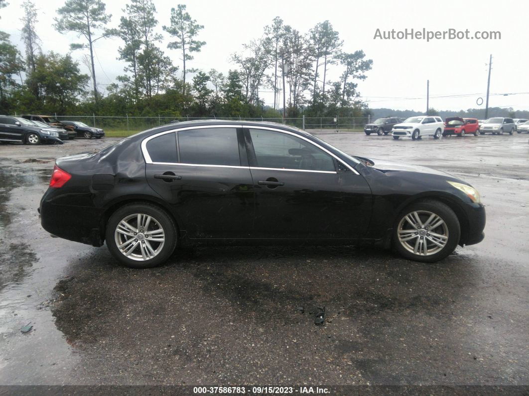 2011 Infiniti G37 Sedan Journey Black vin: JN1CV6AP0BM503510