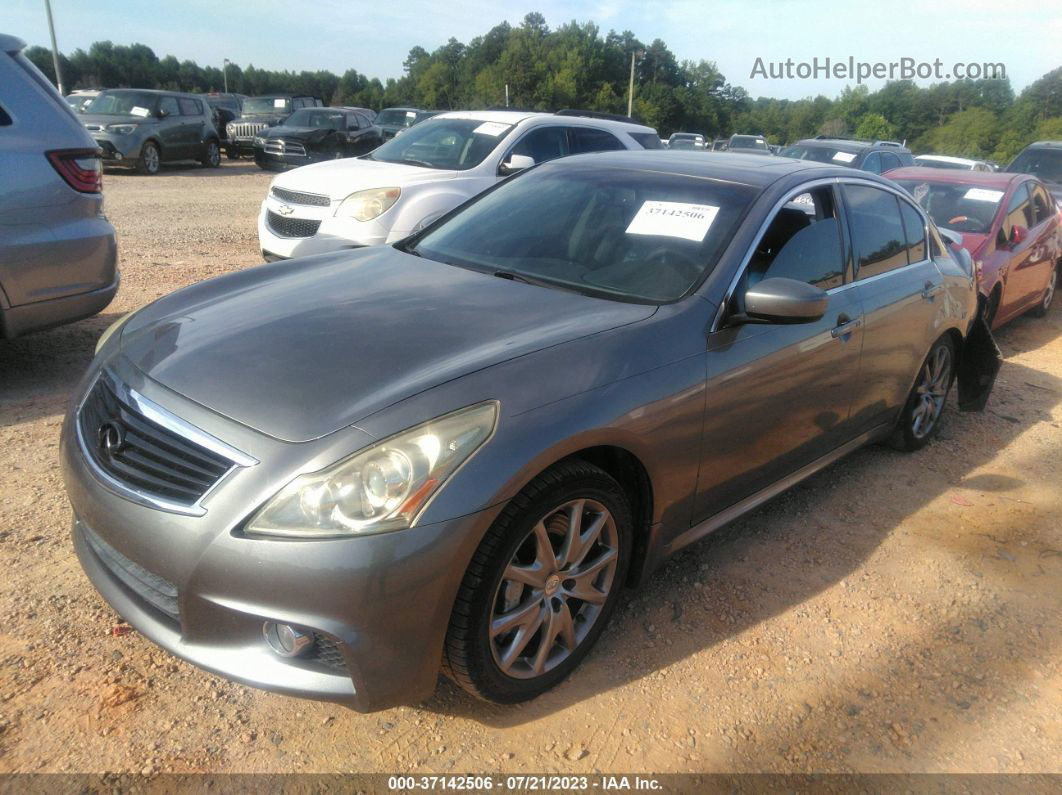 2011 Infiniti G37 Sedan Journey Gray vin: JN1CV6AP0BM510702