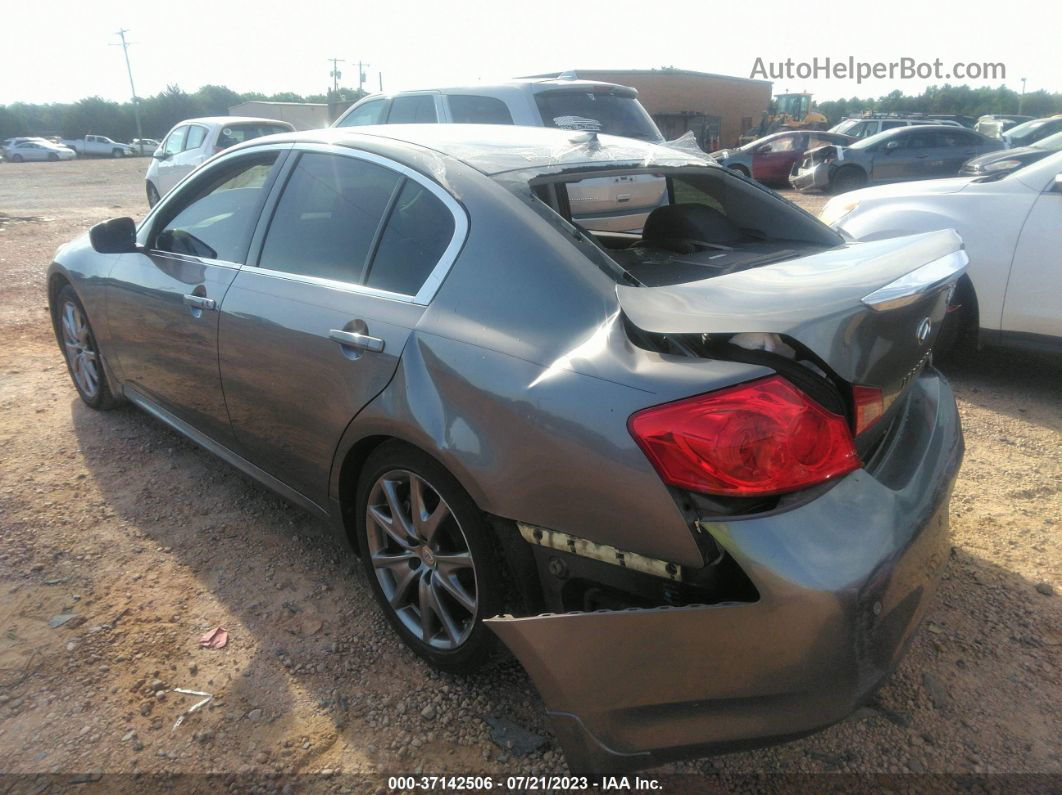 2011 Infiniti G37 Sedan Journey Серый vin: JN1CV6AP0BM510702